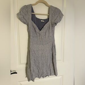 Abercrombie & Fitch Blue Floral Mini Dress